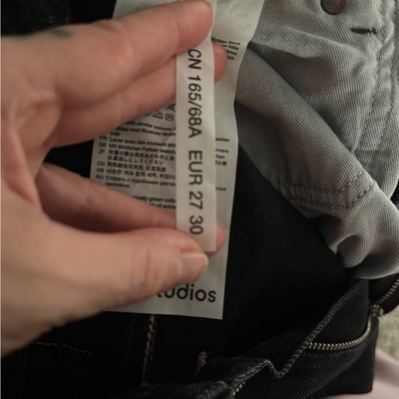 Acne studios 2022f relaxed fit jeans - Picture 5 of 6